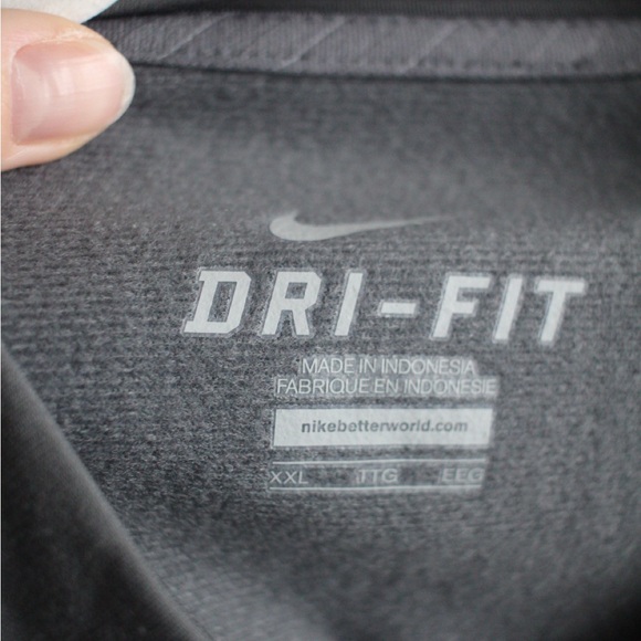 Nike OSU Ohio State Buckeyes Dri-Fit Windbreaker Zip Up XXL - Picture 3 of 7